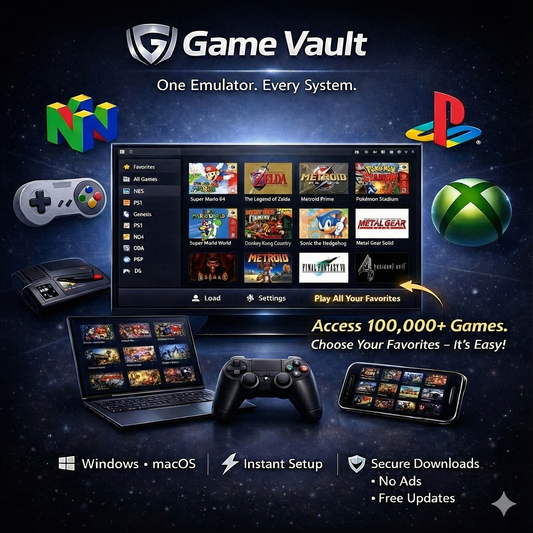 Game Vualt All-In-One Virtual Emulator